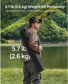 Összecsukható kempingszék 2 darabos szett, pohártartóval