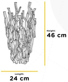 ONLI - Fali lámpa AGAR 1xE27/22W/230V