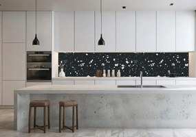 Wallplex konyhahátfal Terazzo 1 (Méret: 60x240)