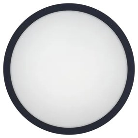 LED Fürdőszobai mennyezeti lámpa érzékelővel ELLÉ LED/24W/230V átm. 26 cm IP54 antracit