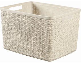 Curver Jute L kosár 20 l, bézs
