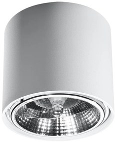 SOLLUX SL-0695 TIUBE Hengeres Mennyezeti Lámpa Fehér GU10/ES111 IP20