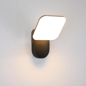 ITALUX OWL-6206-3K NAMMI Modern Kültéri Fali Lámpa Fekete LED IP54