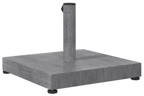 Kültéri Napernyő Tartók Sötét fa 45 x 45 x 31.5 cm Acél, Beton