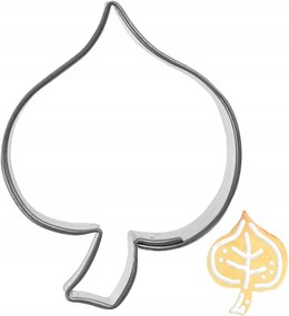 Keksz Lyukasztó Acél Levél Mézeskalács Forma Kivágó