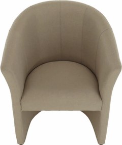 Klub fotel, bézs anyag, CUBA