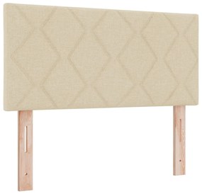 Fejtámla Gyémánt Blokkok Design Krém 100 cm Szövet