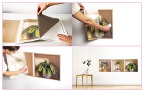 Buddha Statue 3D hatású öntapadós matrica - Ambiance