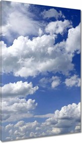 Vászonkép 80x120 Gomolygó felhők Égbolt