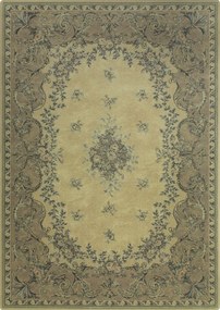 Gyapjú Szőnyeg Klasszikus Agnella Isfahan Hagyományos Dísz 200x300 cm