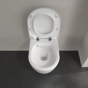 Villeroy & Boch 5656RS01 - AVENTO falra szerelhető WC SoftClose ülőkével, kerámia/fehér