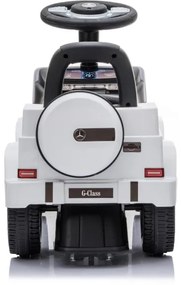Push autó Mercedes G350d 2xAA fehér/fekete
