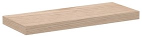 szerelt fa függőpolc 60 x 23,5 x 4 cm