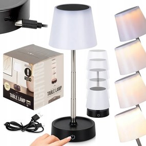 Vezeték Nélküli Usb éjjeli asztali lámpa kemping kert terasz erkély