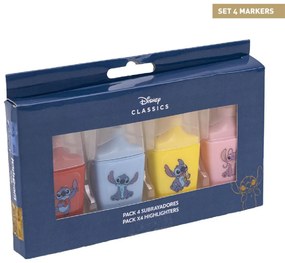 Disney Lilo és Stitch, A csillagkutya Moods mini szövegkiemelő szett 4 db-os