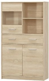 Vitrin 2D1W1S/80, sonoma tölgyfa, TEYO