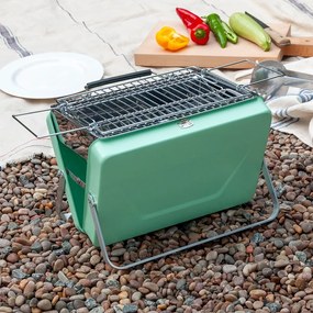 Faszenes hordozható grillsütő Pistachio – Rex London