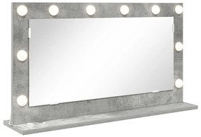 pipere tükör Beton szürke Beton 80 x 45 x 18 cm Tükör