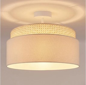 Brilagi - PADOVA felületre szerelt csillár 1x E27/60W/230V Ø 40 cm krémszínű