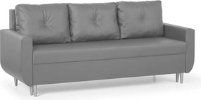 Háromszemélyes kinyitható kanapé ROT Szürke