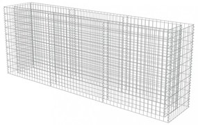 vidaXL horganyzott acél gabion magaságyás 270 x 50 x 100 cm