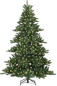 Műanyag Hajtogatós Karácsonyfa 300 LED-del 180 cm PVC