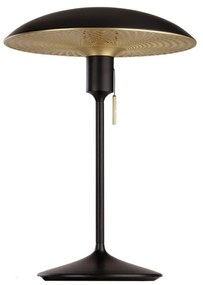 Fekete-aranyszínű lámpabúra ø 35 cm Manta Ray – UMAGE