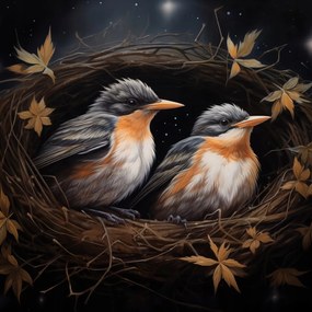 Poszter 70x70cm Csillag ölelés