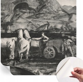 Öntapadós Dekoratív Fotótapéta Hálószobába Vidéki jelenet 250x250 cm