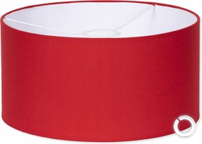 Lámpaernyő 35cm Piros pamut e27 e14 függesztett és álló lámpákhoz