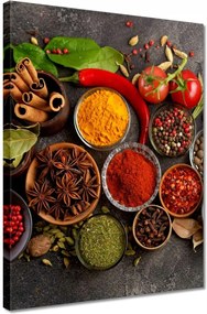 Vászonkép 30x40 Rusztikus Fűszerek