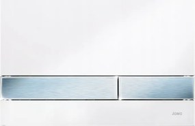 Öblítőgomb WC-hez Jomo Exclusive 2.0 Fehér/Króm fényes