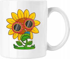 Napraforgó bögre vicces fehér 330ml