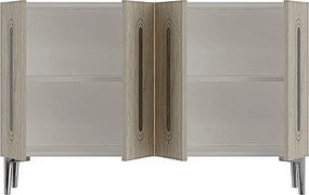 Rany 120 - White, Travertine, Silver