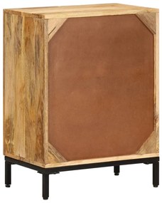 tömör mangófa tálalószekrény 53 x 35 x 72 cm