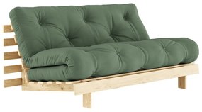 Zöld kinyitható kanapé 160 cm Roots - Karup Design