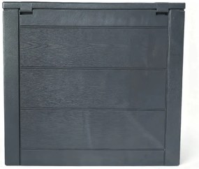 Kerti tároló box 56x43x53 cm, műanyag, szürke, AZB-G2035 GREY