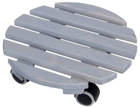 Fa gurulós virágállvány ø 29 cm (magasság 8 cm) Indoor – Esschert Design