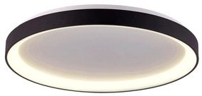 ITALUX 5902854538348 VICO Kerek Mennyezeti Lámpa Fehér, Fekete LED IP20