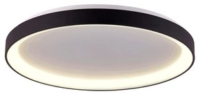 Italux Vico PLF-53675-078RC-BK-3KS4K-TRDIMM Süllyesztett mennyezeti lámpa 1x60W/LED 3000K|4000K 5300lm IP20