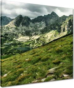 Vászonkép 40x40 Tátra Lengyel hegyek Kilátás
