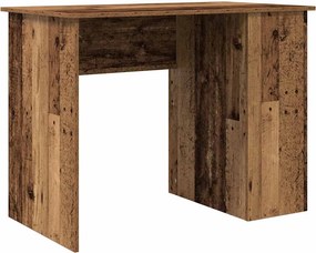 vidaXL Íróasztal régi fa 100x55x75 cm műszaki fa