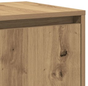 Tölgy étkezőszekrény Művészi tölgy Szerelt fa 120 x 41 x 75 cm