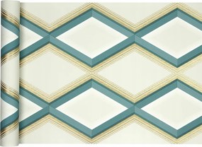 tapéta Látványos geometrikus minta Rombuszok