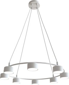 Emibig modern függeszték starlit fehér emi1373/8