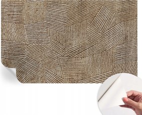 Matt öntapadós fotótapéta Falra Strukturált vonalak 416x254 cm