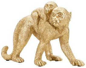 Poligyanta szobor (magasság 18,5 cm) Monkey Mom – Mauro Ferretti