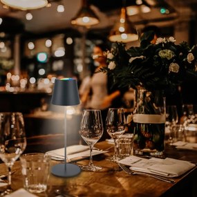 Briloner 7559015-LED RGB asztali lámpa COLORIS 3,5W/5V IP44 2000mAh Wi-Fi Tuya