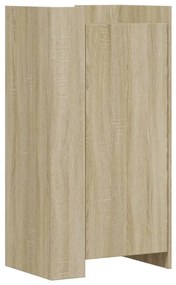 vidaXL sonoma tölgy színű szerelt fa cipőszekrény 52 x 37,5 x 100 cm