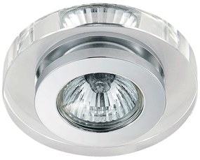 PREZENT 71005 ELEGANT Kristály Spot Lámpa Króm, Átlátszó GU10 IP20